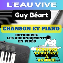 tuto L'eau Vive de Guy Béart